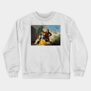 The Parasol - Francisco Goya Crewneck Sweatshirt